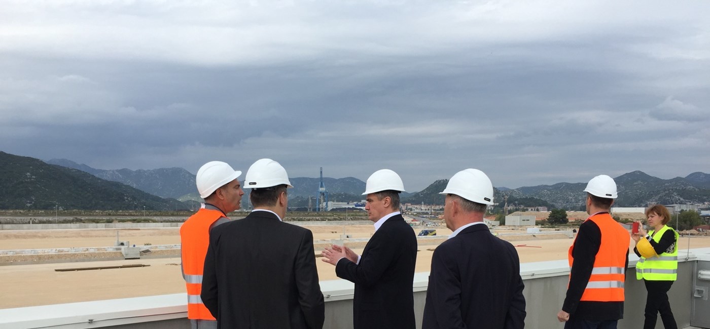 Predsjednik Vlade Milanović u Luci Ploče: Svi naši projekti su financijski zaokruženi